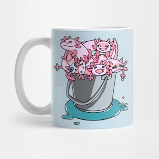 Bucket Of Axolotls Mug